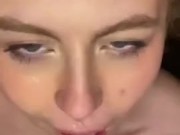 Selina Bentz Gives Mega Sloppy BJ POV 5/16