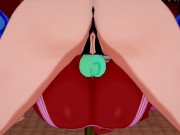 Meru getting strapon fucked in pink lingerie - Meru the Succubus Hentai. 8/16