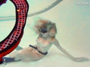 Swimming pool erotics with Sophie Murena 11/16