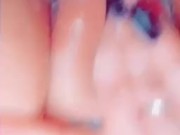 Touching my fat pussy in bath 14/16