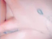 Touching my fat pussy in bath 16/16