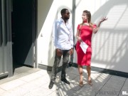 Private Black - Chocolate Chugging Gal Paulina Soul Milks 4 Big Dark Dicks! 3/16