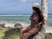 Follando duro en las playas de san andres colombia 6/16