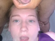 I Love Daddy's Big Dick Fucking My Throat 7/16