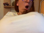 Big swollen boobs for your stepmother who fucks you making you cum 14/16