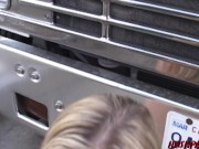 It’s a good day when Angel Long walks Naked in the Streets of LA 9/16