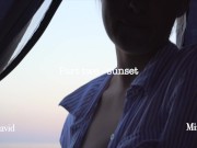 Summer Adventure - We Fucked Out Twice on a Public Beach (and got caught) - MiraDavid POV 10/16