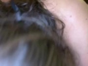 Getting fucked by two guys I just met that day and cumming in my mouth  7/16