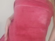 EROTIC DANCE when gwtting out of the shower for my webcam 1/16