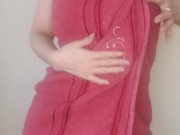 EROTIC DANCE when gwtting out of the shower for my webcam 2/16