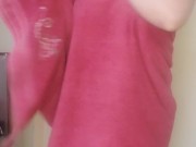 EROTIC DANCE when gwtting out of the shower for my webcam 6/16