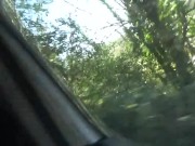 Extreme Public Blowjob on a busy irish road 1/16