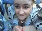 Extreme Public Blowjob on a busy irish road 15/16