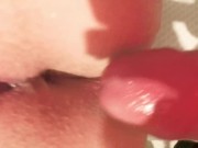 Première fois anal grosse éjac Citron et Sorbet 12/16