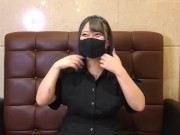 神乳Jカップりおさんの圧倒的フェラ＆パイズリ。J-cup round girl Rio's blowjob and pies 6/16