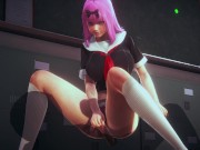 [KAGUYA] Chika Fujiwara wants to have sex after class (3D PORN 60 FPS) 1/16