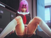 [KAGUYA] Chika Fujiwara wants to have sex after class (3D PORN 60 FPS) 5/16