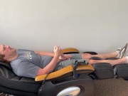 Massage Chair Masturbation 6/16