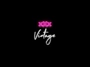 Sarah Young helped out by two horny cops in a vintage threesome 1/16