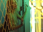 Sexy Milf Stripteases under Neon lights 8/16