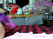 Nerdy Girl Makes Gamer Cum Twice 14/16