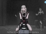 Chloe Cherry dildo BlowJob and Sybian Ride in a sexy outfit 10/16