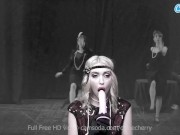 Chloe Cherry dildo BlowJob and Sybian Ride in a sexy outfit 15/16