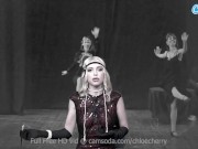 Chloe Cherry dildo BlowJob and Sybian Ride in a sexy outfit 5/16