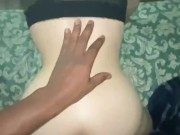 Skinny Blonde Teen Riding 10” BBC Like A Champ 14/16