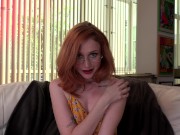 Scarlet Skies and Mr. POV star in the point-of-view blowjob video True Story! 12/16