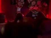 My bestfriend spent the night again  7/16