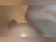 ☆おでぶがディルドで遊んで潮吹き遊び... Play with a dildo/I put out a lot.  tide 16/16