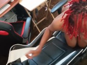 Got horny uploading more content. Deepthroat sloppy head from a fun red dread head. Slimthick 1/16