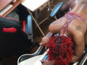 Got horny uploading more content. Deepthroat sloppy head from a fun red dread head. Slimthick 6/16
