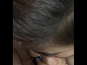 Indian Hot Girl Deep Throat Blowjob with BF in Office Washroom 4/16