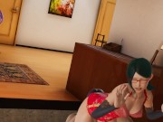 Sarada tries to unlock the first door 15/16