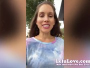 Porn VLOG packed w/ action from POV handjob/blowjob to masturbating dirty talking closeup spreading & lots more - Lelu Love 3/16