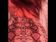 “IPUTOK MO SA LABAS!” Filipina Teen With Big Ass in Tight Leopard Dress Begs Not to Cum Inside Her 1/16