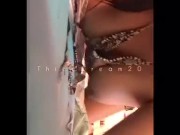 “IPUTOK MO SA LABAS!” Filipina Teen With Big Ass in Tight Leopard Dress Begs Not to Cum Inside Her 7/16