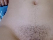 Creamy hairy pussy getting loaded with a cum inside - hot 18yo italian girl Missionary position 5/16