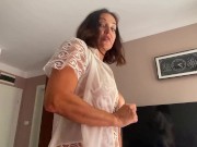 Stormy and best sex with a stepmom after viewing her intimate photos on a laptop 9/16