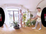 Sexy Brunette Gets Double Penetrated 2/16