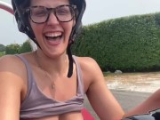 Risky Amateur Sexbydesign Public Flash & Blowjob Compilation! What’s your favorite clip? :)  3/16