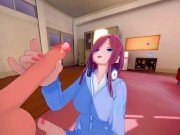 HOT SEX WITH MIKU NAKANO - THE QUINTESSENTIAL QUINTUPLETS PORN 1/16