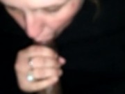 Bestfriend deepthroating dick sloppy blowjob 13/16