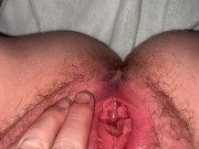 Making myself squirt with a makeup brush 16/16