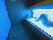 Arabic Slut has Orgasm in Public Tanning Bed 3/16