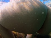 Slim girl swims naked in sea and masturbate her pussy 3/16