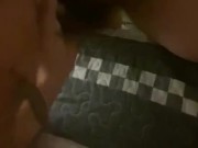 STRANGER FUCKS CHEATING REAL WIFE IN HOTEL SHE MAKES HUSBAND RECORD HE DOES A huge cum shot 11/16