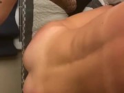STRANGER FUCKS CHEATING REAL WIFE IN HOTEL SHE MAKES HUSBAND RECORD HE DOES A huge cum shot 15/16